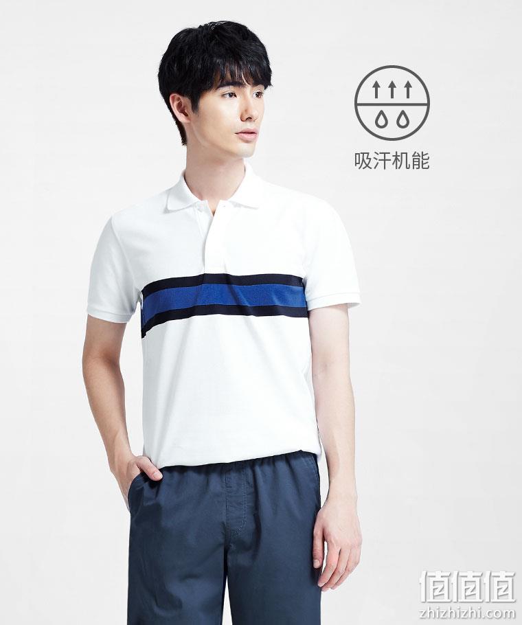2件！lativ 诚衣 40726 男士吸汗polo衫短袖 69元包邮（合34.5元/件） 值值值-买手聚集的地方