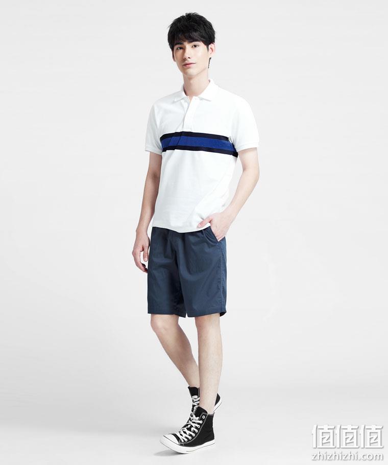 2件！lativ 诚衣 40726 男士吸汗polo衫短袖 69元包邮（合34.5元/件） 值值值-买手聚集的地方