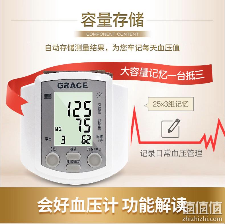 医院同款！会好 GM-930 全自动精准智能语音血压计 券后49元包邮 值值值-买手聚集的地方