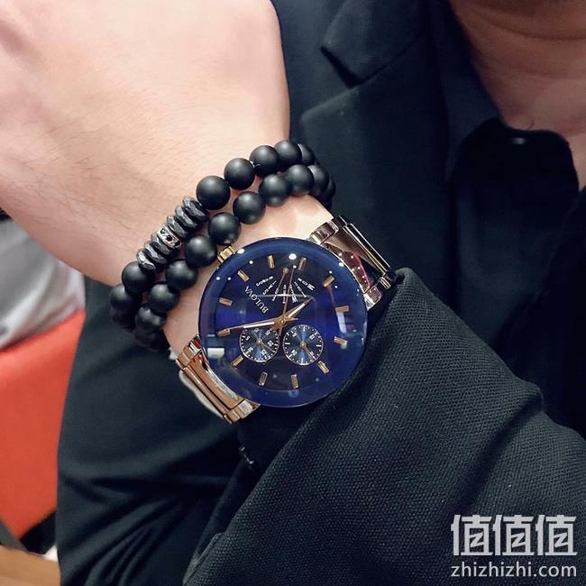 镇店之宝 Bulova 宝路华 98C123 男士三眼计时腕表 Prime直邮到手1260元 值值值-买手聚集的地方