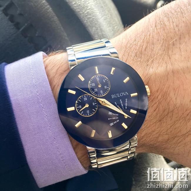 镇店之宝 Bulova 宝路华 98C123 男士三眼计时腕表 Prime直邮到手1260元 值值值-买手聚集的地方