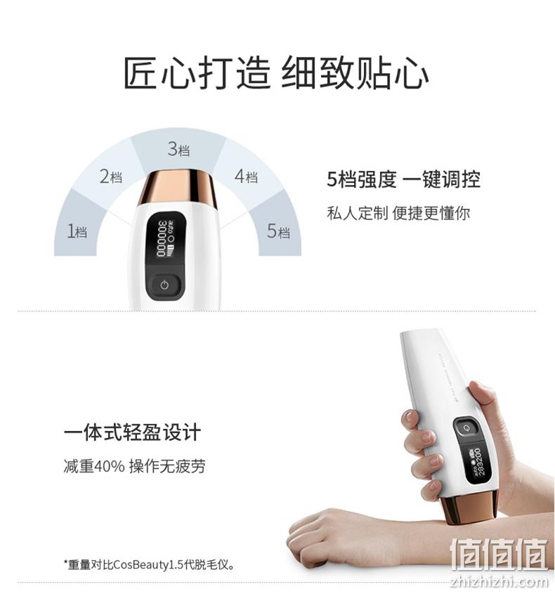 日本乐天销量第一！可思美 CosBeauty 激光无痛脱毛仪 30万发 券后999元包邮（上次1199元） 值值值-买手聚集的地方