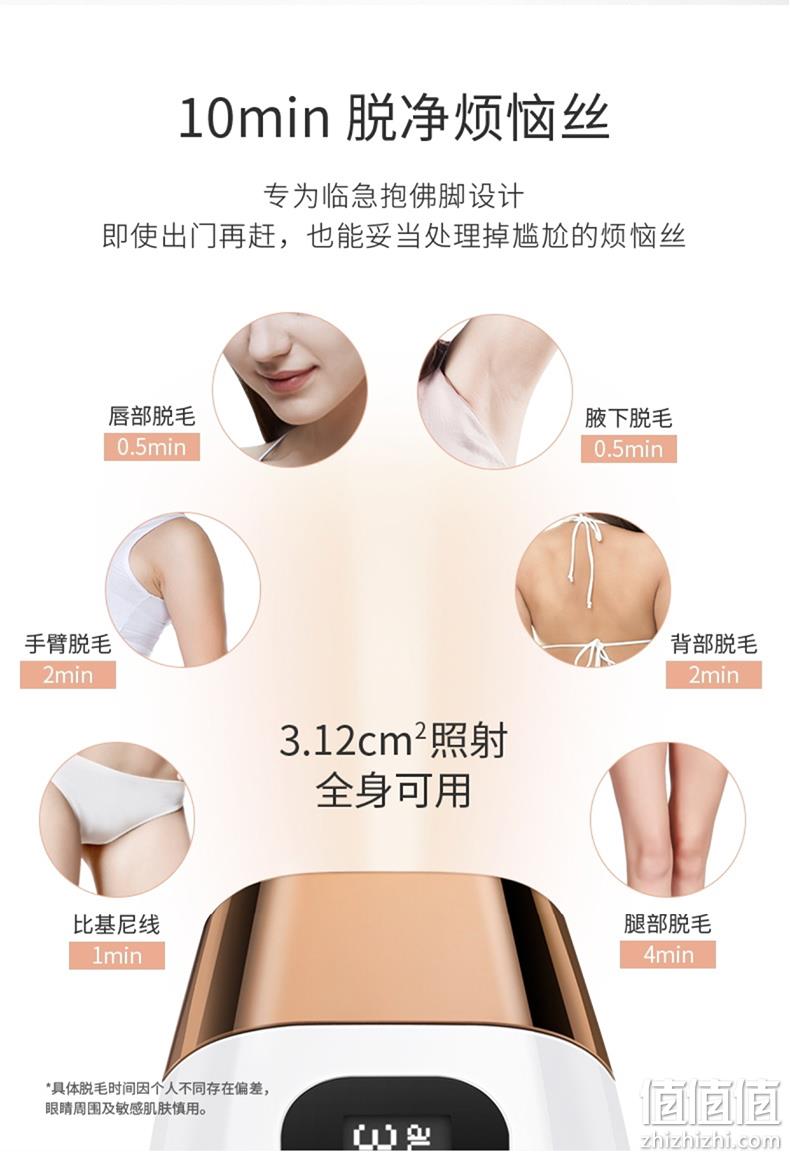 日本乐天销量第一！可思美 CosBeauty 激光无痛脱毛仪 30万发 券后999元包邮（上次1199元） 值值值-买手聚集的地方