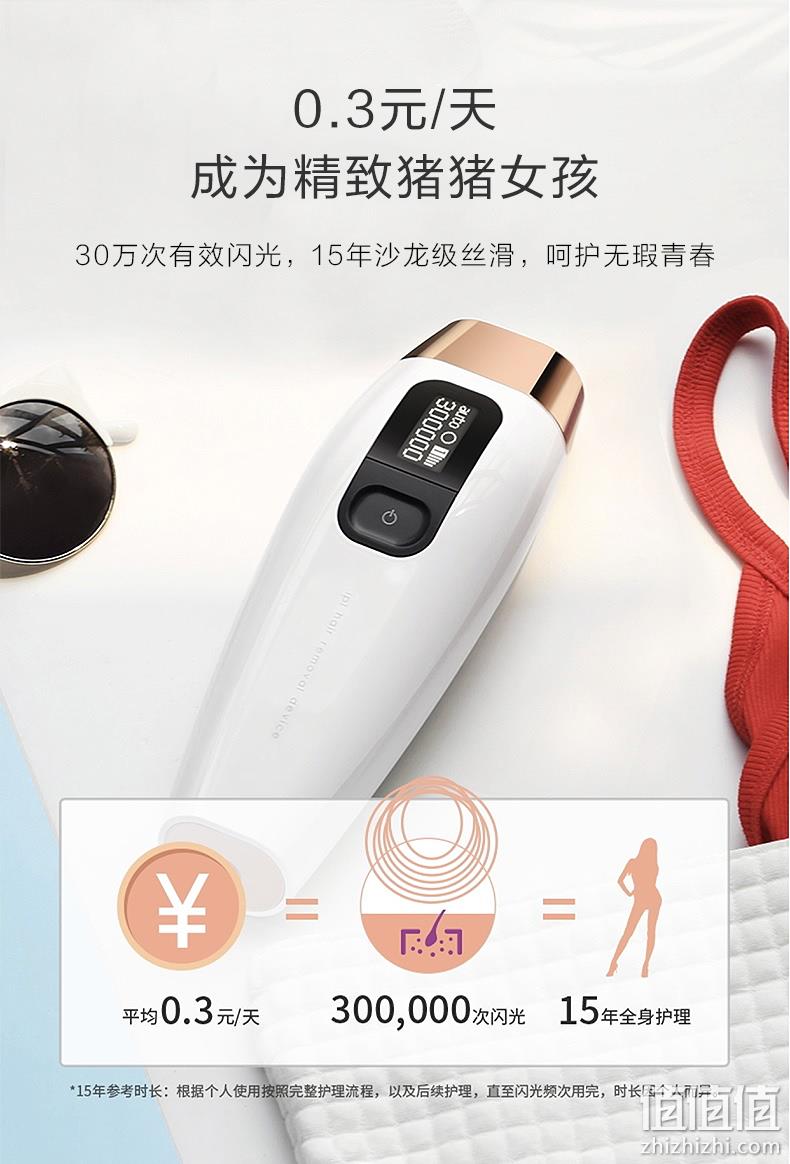 日本乐天销量第一！可思美 CosBeauty 激光无痛脱毛仪 30万发 券后999元包邮（上次1199元） 值值值-买手聚集的地方