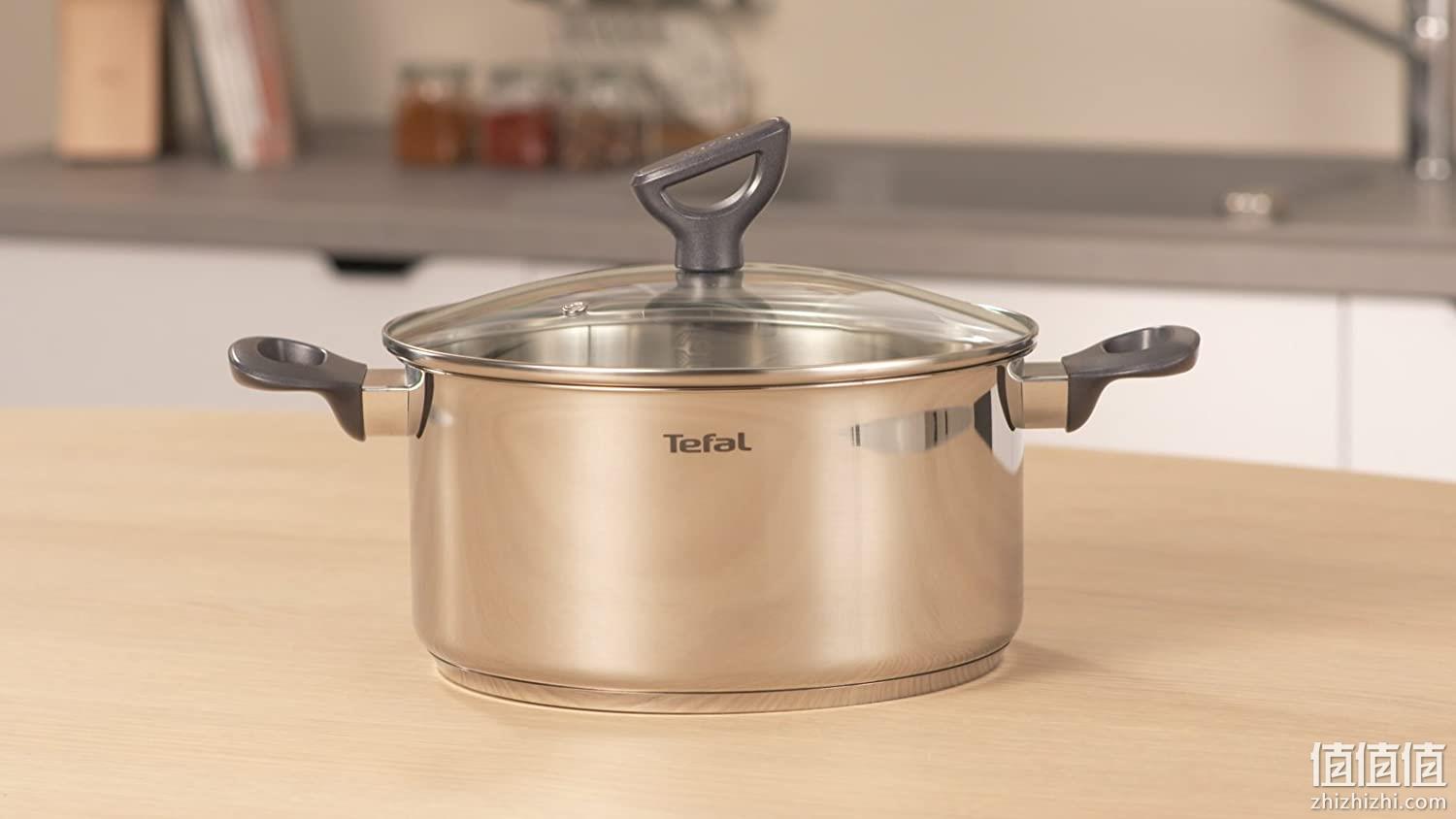 Tefal 特福 Daily Cook 不锈钢汤锅 20cm/3L Prime直邮到手334元 值值值-买手聚集的地方