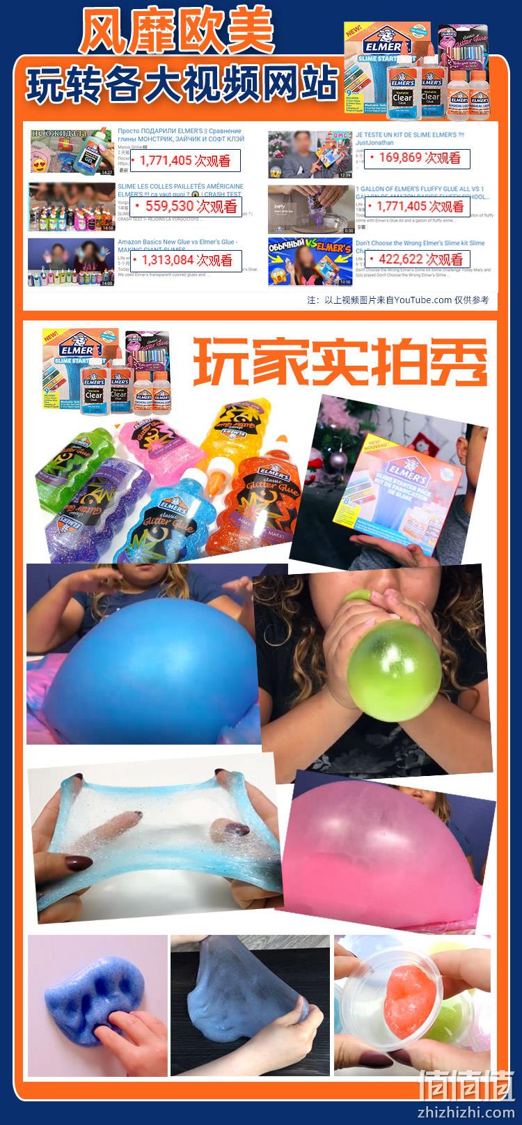 益智解压、安全无毒、风靡欧美：Elmer's 艾默思 美国牛头 魔法黏胶 79元包邮（亚马逊海外购101元） 值值值-买手聚集的地方