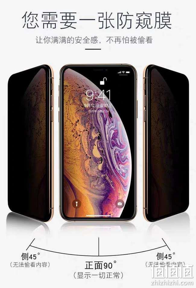 （新增北京可发）买手白菜团、防爆耐刮、45°防窥：2片装 iPhone 全系列防窥膜 团购14.4元包邮（京东30元+） 值值值-买手聚集的地方
