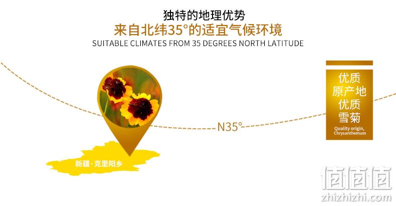 新疆直供 百年修正 50g 昆仑雪菊 花茶 券后13元包邮 值值值-买手聚集的地方