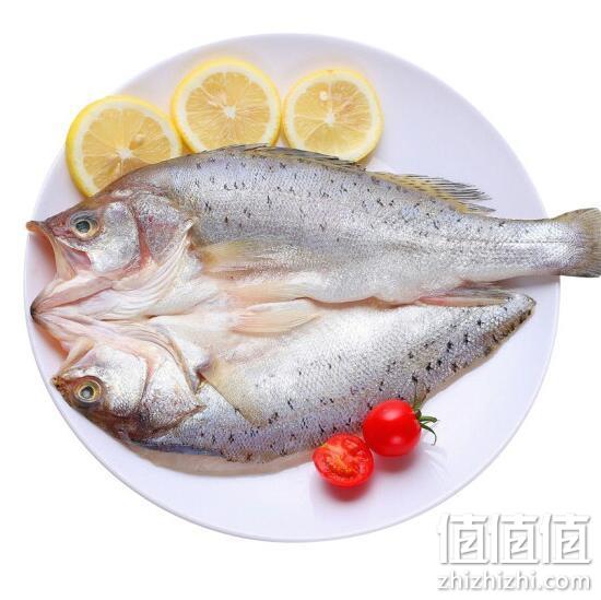 去鳞去鳃去内脏：品珍鲜活 海鲈鱼 净重450-400g/条 38元包邮 值值值-买手聚集的地方