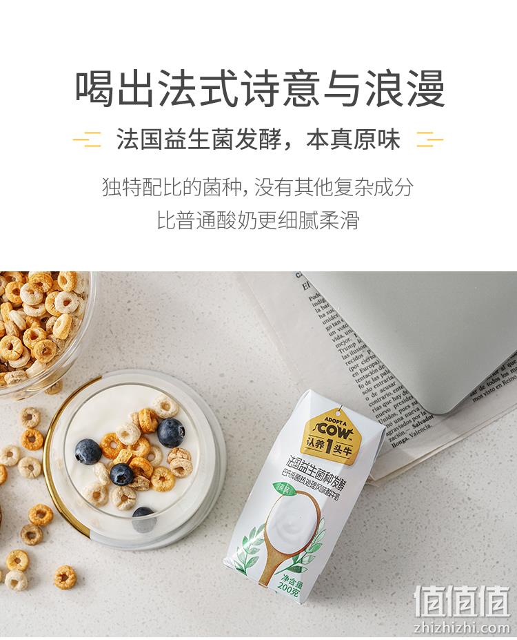光明、伊利高端奶供应商：200gx24盒 认养一头牛 常温原味酸奶 券后79元包邮 PDD今日销冠（上次89元） 值值值-买手聚集的地方