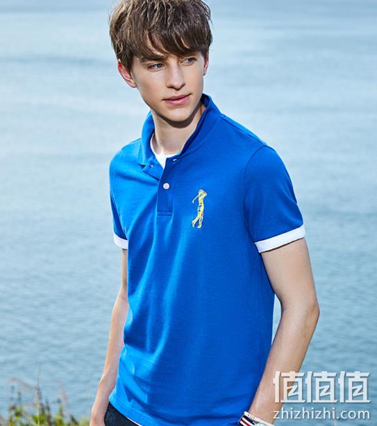 100%新疆长绒棉，Golf 高尔夫 男士纯棉Polo衫 多色 券后79元包邮 值值值-买手聚集的地方