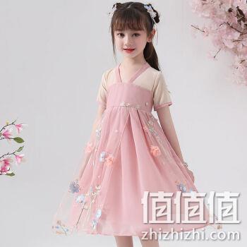 Vlinder 女童汉服夏中国风连衣裙 31元包邮 值值值-买手聚集的地方