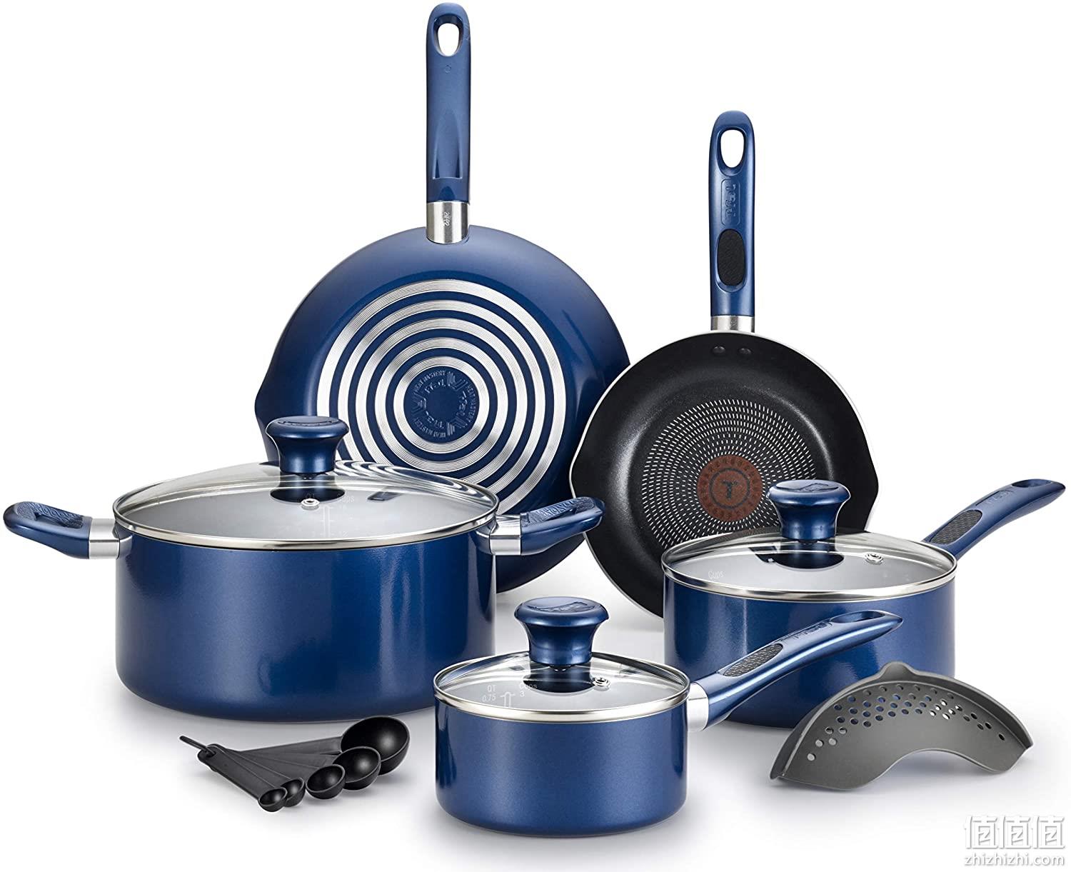 T-fal 特福 带火红点不粘锅14件套 B037SE64 Prime直邮到手574元 值值值-买手聚集的地方