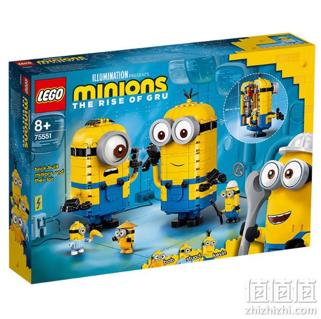 LEGO 乐高 小黄人系列 75551 小黄人和他们的营地 352元顺丰包邮（京东499元） 值值值-买手聚集的地方