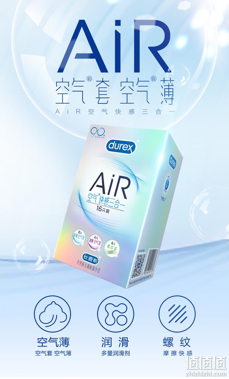 比冈本003更薄更润、杜蕾斯 16只 AiR空气快感三合一避孕套 券后84元包邮 值值值-买手聚集的地方