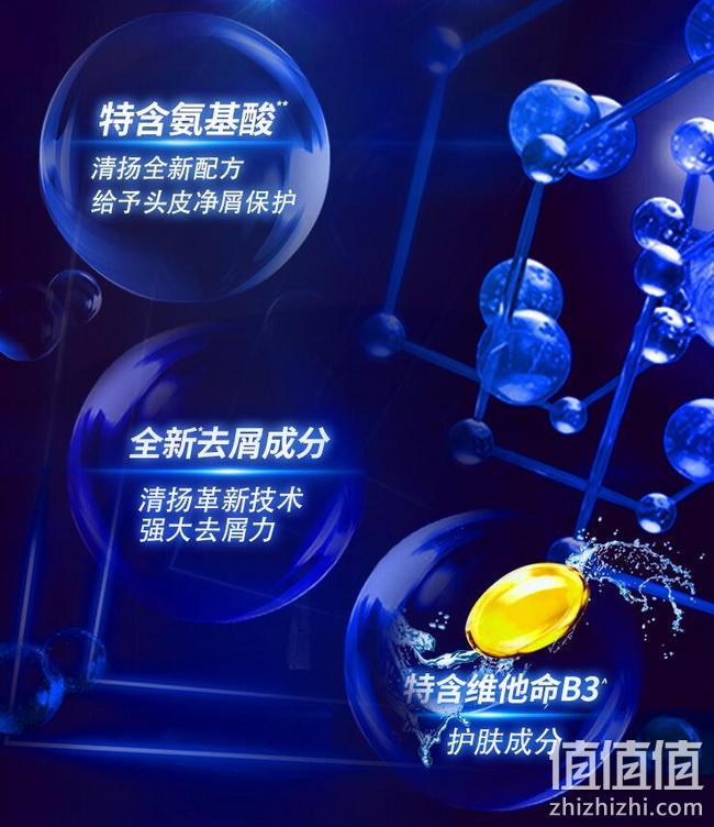 清扬 男士 清爽控油氨基酸去屑洗发露 500gx4瓶 拍4件105元包邮 值值值-买手聚集的地方