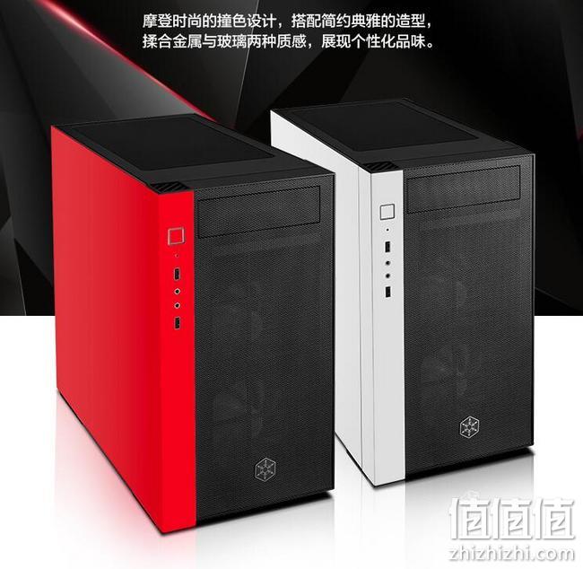 颠覆散热，主板倒置，钢化玻璃侧透：银欣 血战 M-ATX机箱 529元包邮 值值值-买手聚集的地方