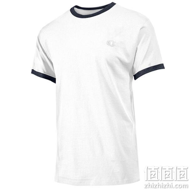 Champion 冠军牌 T0220 男士经典休闲纯棉T恤 Prime直邮到手82.44元 值值值-买手聚集的地方