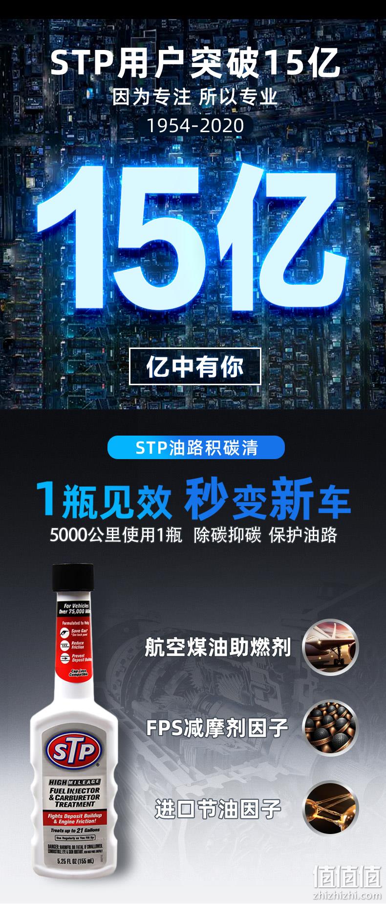 美国原瓶进口 STP 油路积碳清 汽油添加剂 155ml 29元包邮 值值值-买手聚集的地方