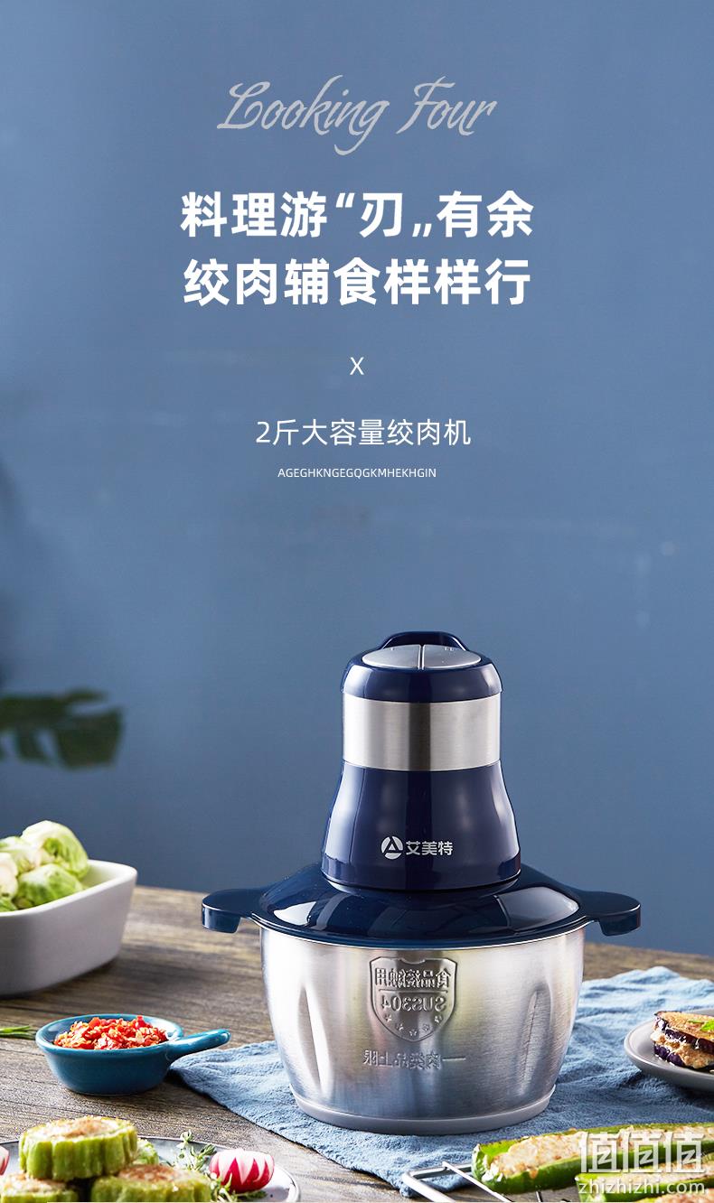 新品!Airmate 艾美特 EG1802-03 家用电动不锈钢绞肉机 39.9元包邮 值值值-买手聚集的地方
