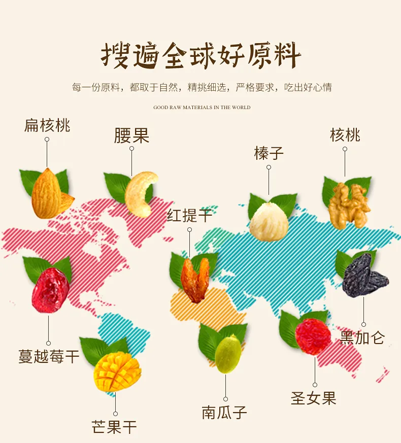 7种食材、独立包装：10包 恋疆情 网红每日坚果 券后10.6元包邮 值值值-买手聚集的地方