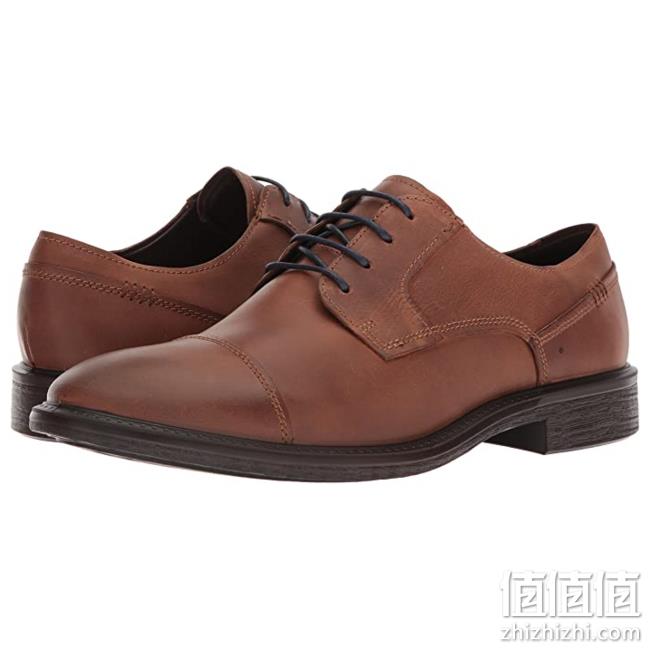 限UK9码，ECCO 爱步 Knoxville 男士正装商务系带鞋 Prime直邮到手527元 值值值-买手聚集的地方