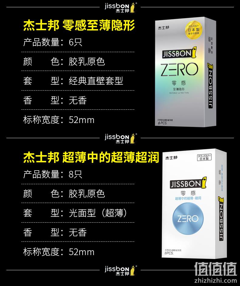 超薄中的超薄 14只 杰士邦 零感超薄倍润避孕套 券后19元包邮 值值值-买手聚集的地方