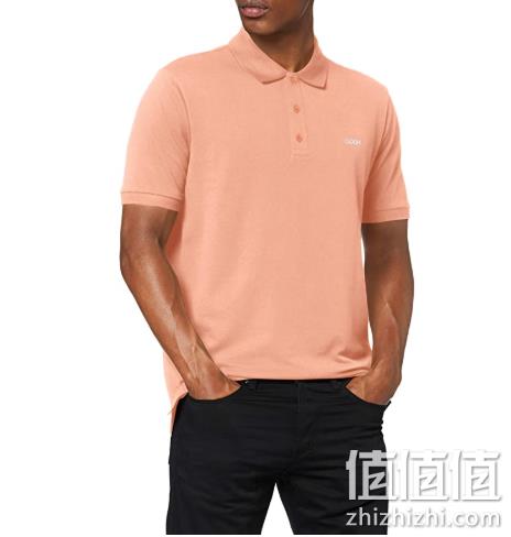 库存浅，HUGO Hugo Boss 雨果博斯 Donos202 男士纯棉Polo衫 prime直邮到手296元 值值值-买手聚集的地方
