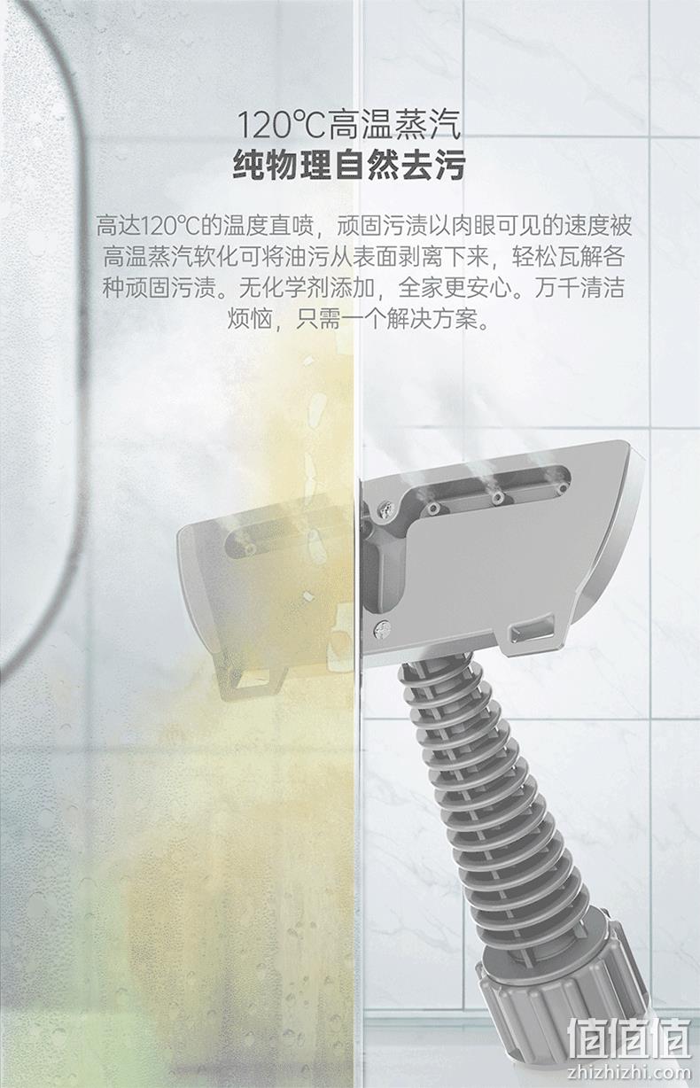 小米生态链，高温除油污：朗菲 手持多功能高温蒸汽清洁机QX-401W 券后119元包邮（年前129元） 值值值-买手聚集的地方