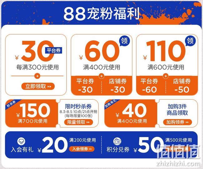 京东 NewBalance新百伦官方旗舰店 88健身日大促 1件折上8折，满600-110元，整点抢满700-150元优惠券 值值值-买手聚集的地方