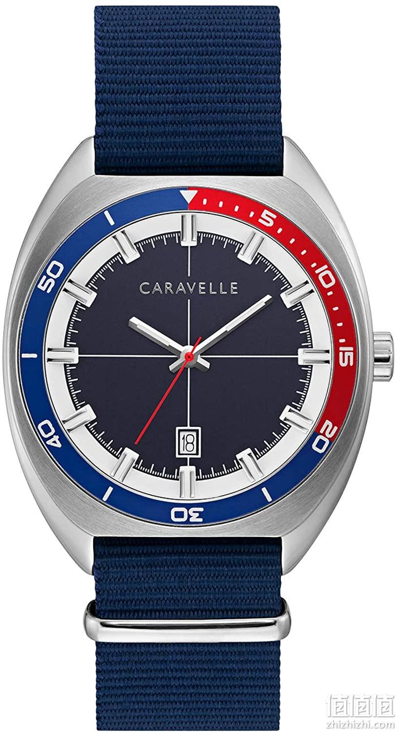Bulova宝路华旗下，Caravelle 43B167 男士可乐圈时装腕表 Prime直邮到手547元 值值值-买手聚集的地方