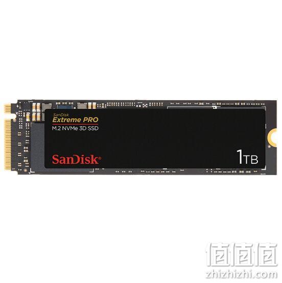 SanDisk 闪迪 Extreme Pro 至尊超极速3D版 M.2 NVMe 固态硬盘 1T 1039.83元包邮（京东1439元） 值值值-买手聚集的地方