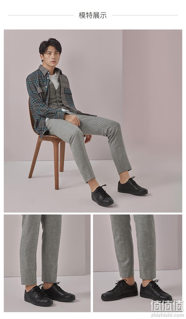 白菜价！浅库存：42码 Clarks其乐 Kitna Vibe 男士 真皮运动休闲鞋 直邮到手305元，非会员也免邮（天猫折后593元） 值值值-买手聚集的地方