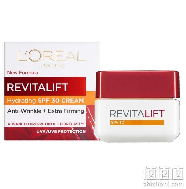 L'Oreal Paris 巴黎欧莱雅 SPF30 复颜抗皱日霜 含视黄醇 50ml 68.73元包邮 值值值-买手聚集的地方