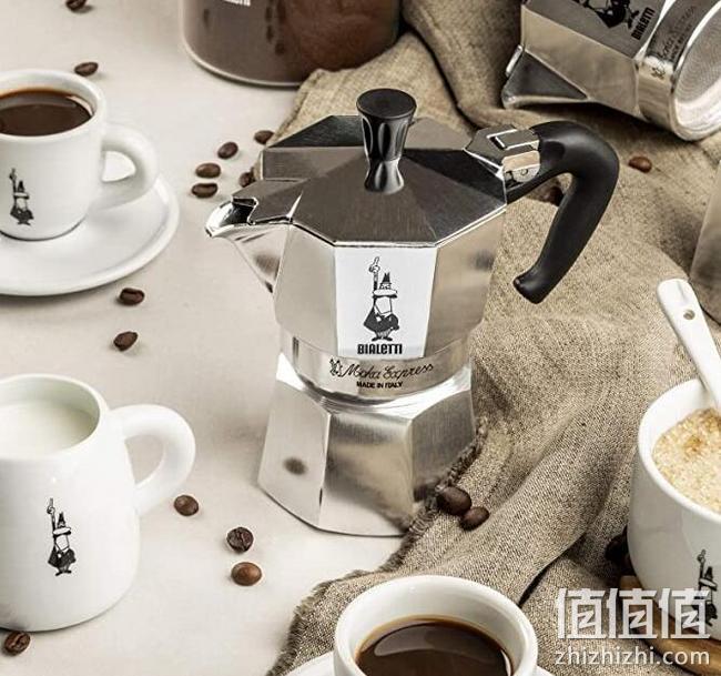 亚马逊销冠！手冲咖啡首选：300ml Bialetti比乐蒂 铝制摩卡咖啡壶 6杯量 Prime直邮到手171元 值值值-买手聚集的地方