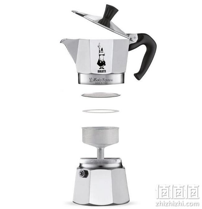 亚马逊销冠！手冲咖啡首选：300ml Bialetti比乐蒂 铝制摩卡咖啡壶 6杯量 Prime直邮到手171元 值值值-买手聚集的地方