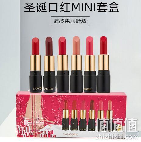 LANCOME 兰蔻 圣诞限量 菁纯唇膏 6支 套盒 199元包邮 值值值-买手聚集的地方