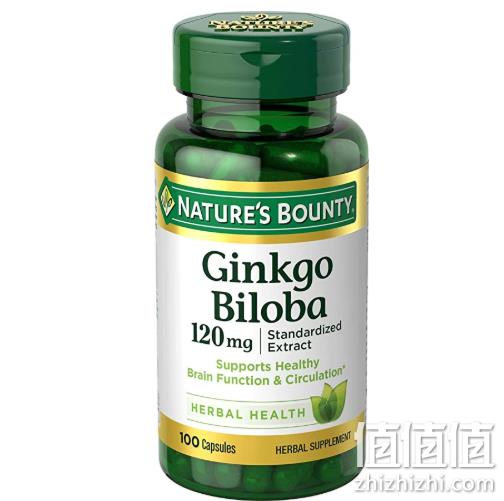 单件免邮，Nature's Bounty 自然之宝 银杏精华胶囊120mgx100粒 prime直邮到手105.01元 值值值-买手聚集的地方