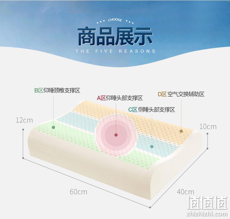 泰国进口、90%+乳胶含量：玺堡 乳胶枕 券后48元起包邮 值值值-买手聚集的地方