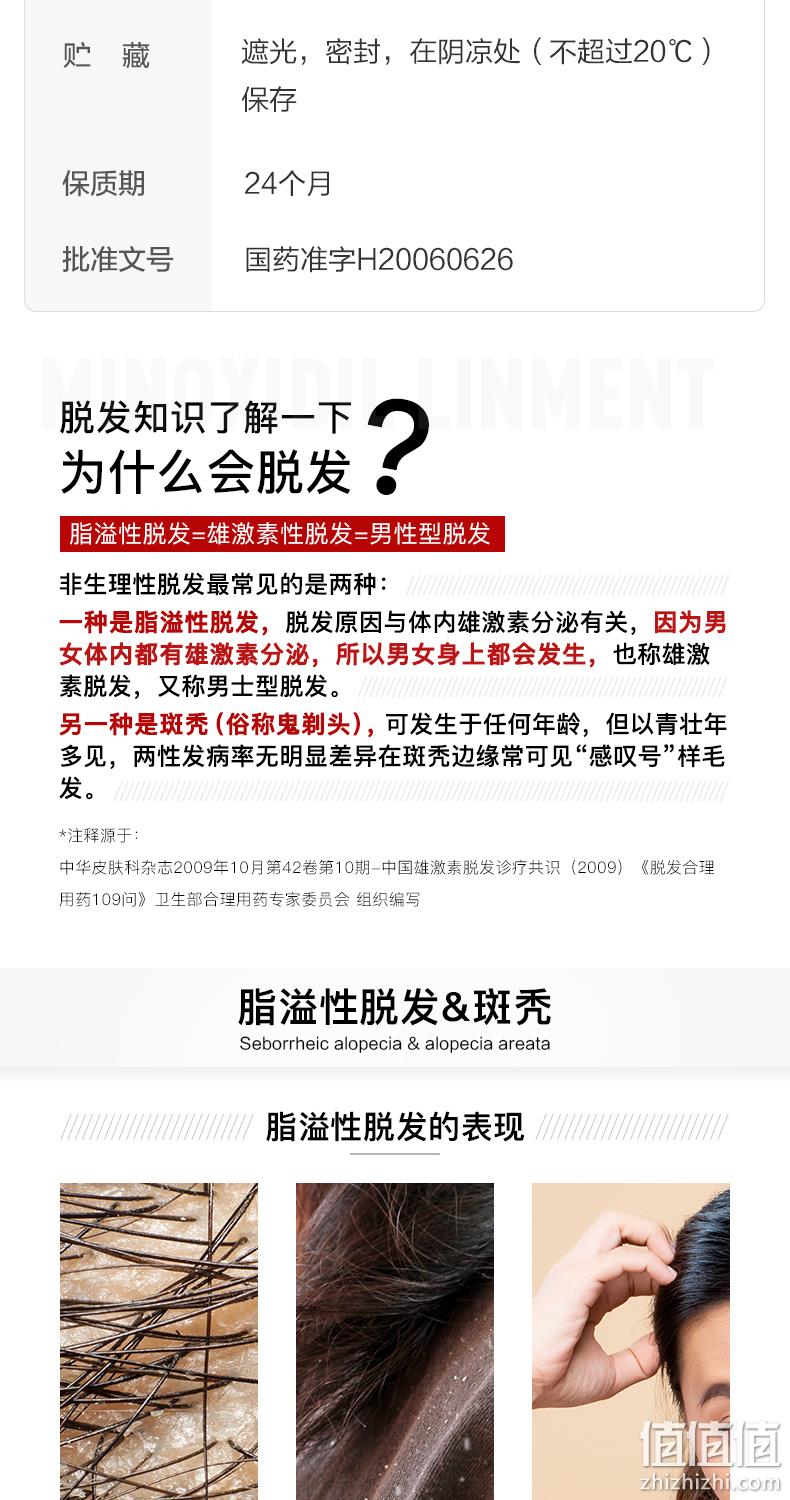 防脱发生发增发，达霏欣 5%米诺地尔酊搽剂 30ml 券后24元包邮 值值值-买手聚集的地方