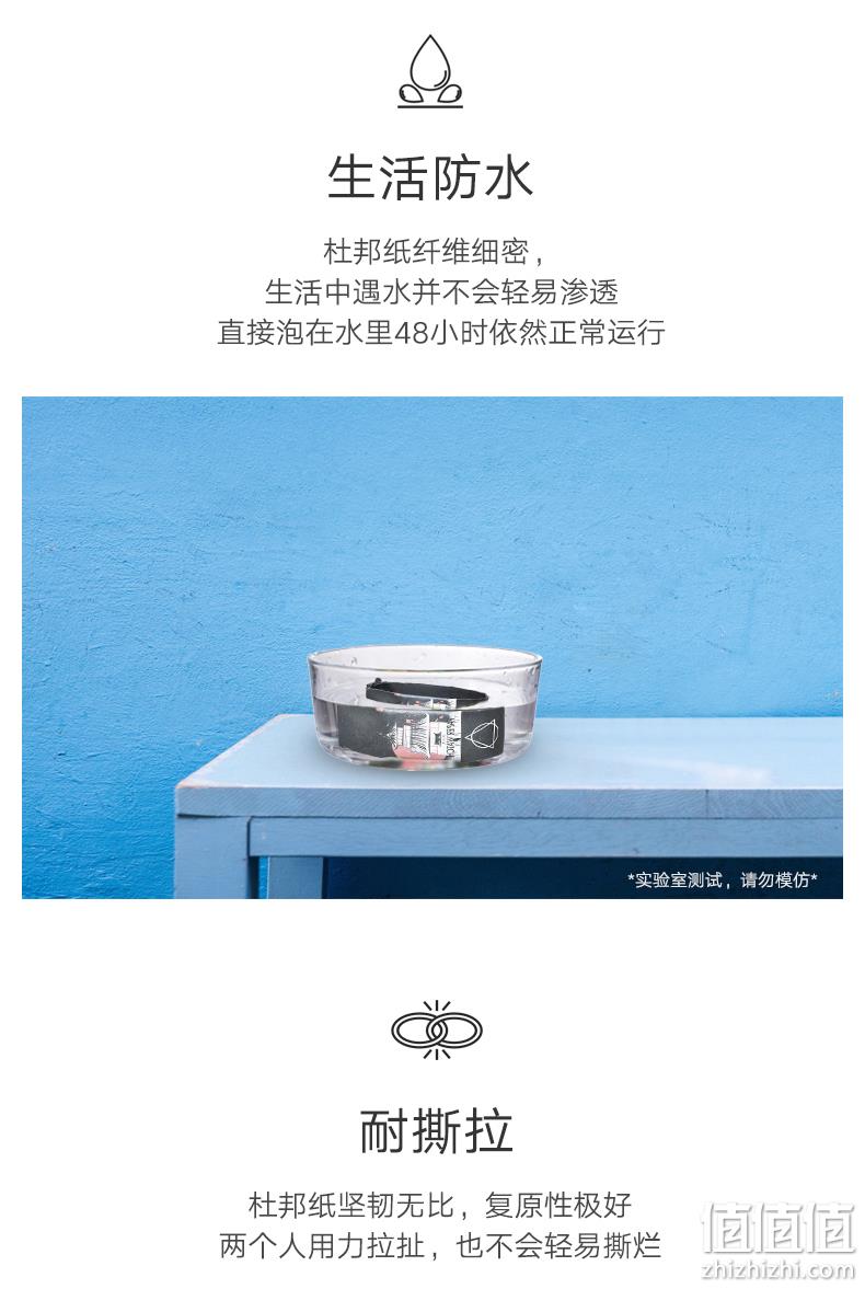 黑科技防水纸手表，lcool T4 Papr Watch 纸质防水智能手表 9.9元包邮 值值值-买手聚集的地方