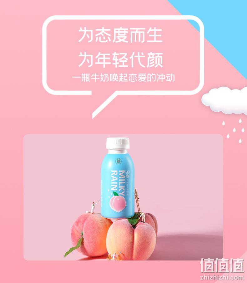 含15%果汁原汁：谷耐 西瓜/蜜桃/草莓牛乳饮品 280mlx8瓶 券后19.9元包邮（超市6.8元/瓶） 值值值-买手聚集的地方