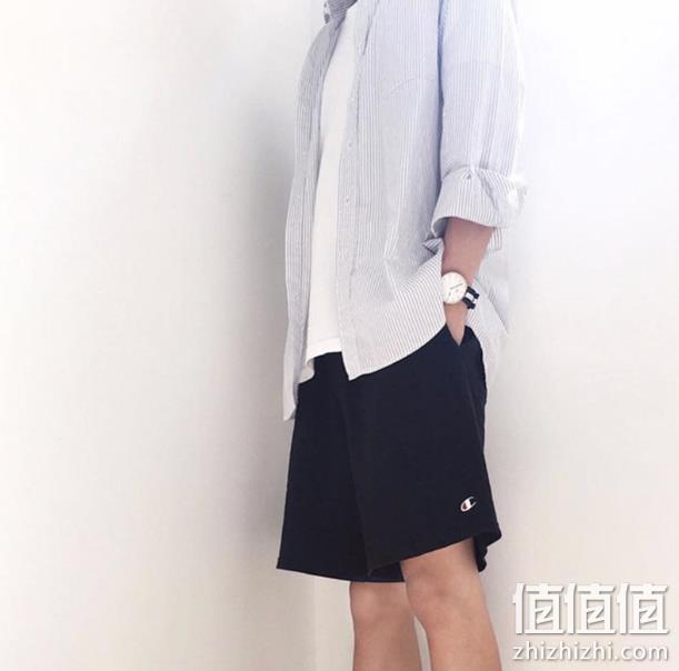 亚马逊销冠，Champion冠军 男士 棉质运动短裤 Prime直邮到手70元 值值值-买手聚集的地方