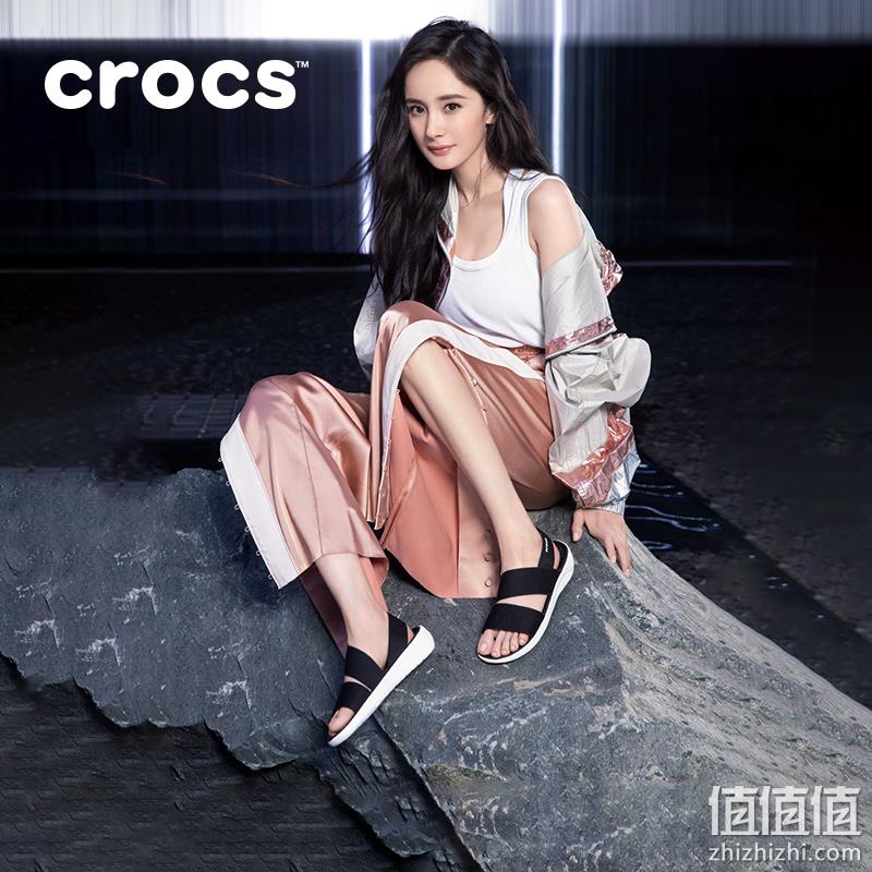 杨幂同款，Crocs 卡骆驰 2020新款 女士舒展凉鞋 prime直邮到手135.19元（天猫​439元） 值值值-买手聚集的地方