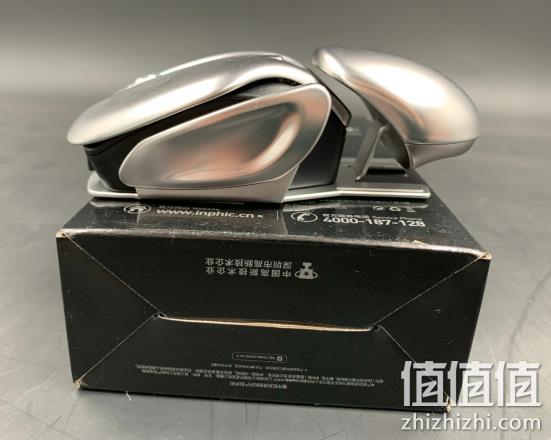 小Q直播同款！全铝合金+可充电+静音：英菲克 炫酷科幻风 无线鼠标 55元包邮 附实拍图 值值值-买手聚集的地方