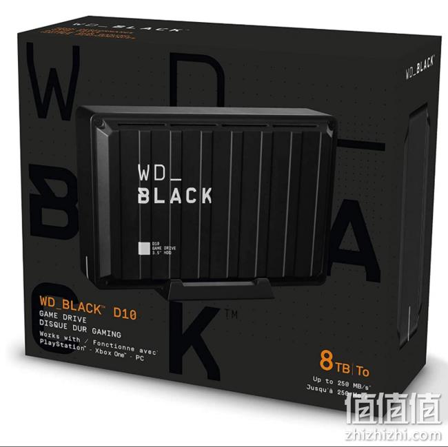 8TB WD 西部数据 BLACK D10 桌面硬盘 Prime直邮到手1535元 值值值-买手聚集的地方