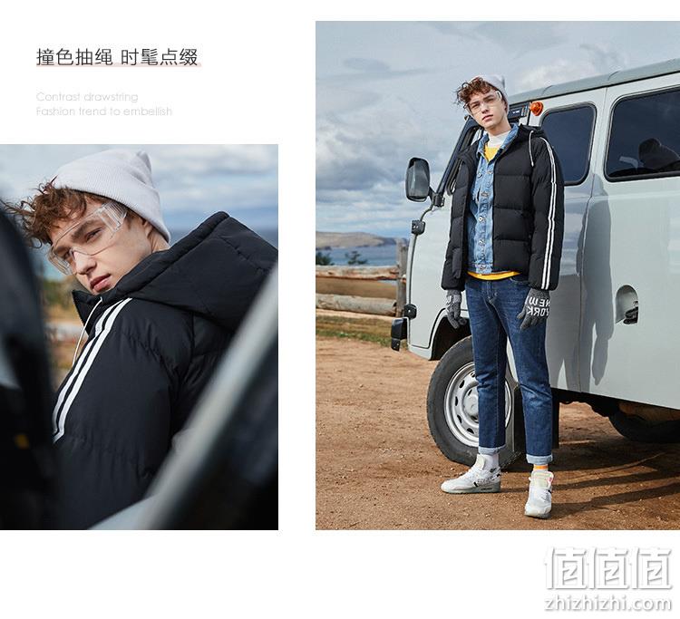 反季好价，13款可选：森马 男士 连帽面包羽绒服 79元包邮 值值值-买手聚集的地方