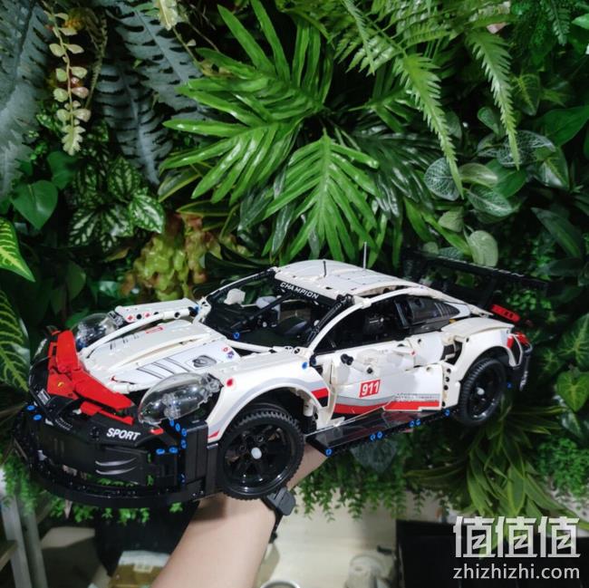 买手甄选团 50cm超长1500多粒、兼容乐高：保时捷 911 高逼格跑车 219元起包邮  值值值-买手聚集的地方