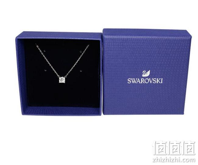 原装进口，镀白金：SWAROVSKI施华洛世奇 19方形单钻锁骨项链 双重优惠后269元包邮 值值值-买手聚集的地方