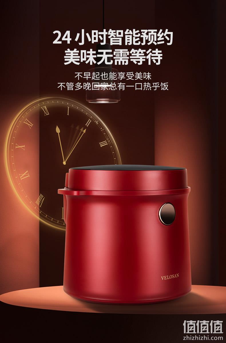满分好评，养生降糖：2L 德国 Velosan韦诺森 智能脱糖电饭煲 399元包邮，送马克杯 值值值-买手聚集的地方